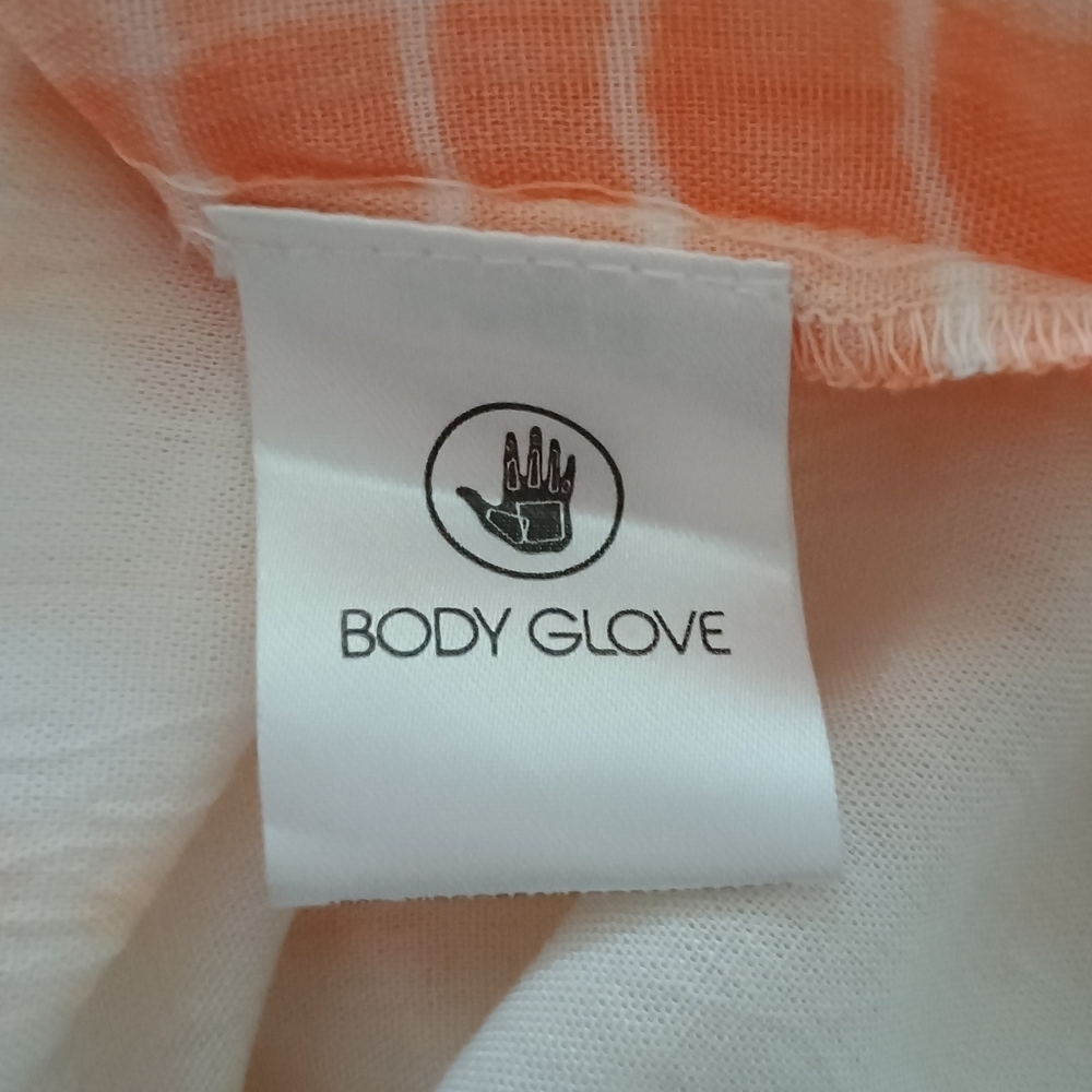 NWT Body Glove Apricot Tie Dye Off Shoulder Cover Up Dress Medium Beach Resort B - Picture 4 of 7